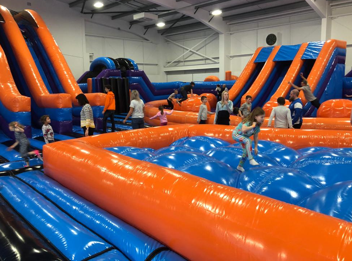 Inflata Nation Inflatable Park Peterborough Lets Go Out