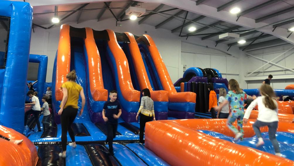 Inflata Nation Inflatable Park Peterborough Lets Go Out