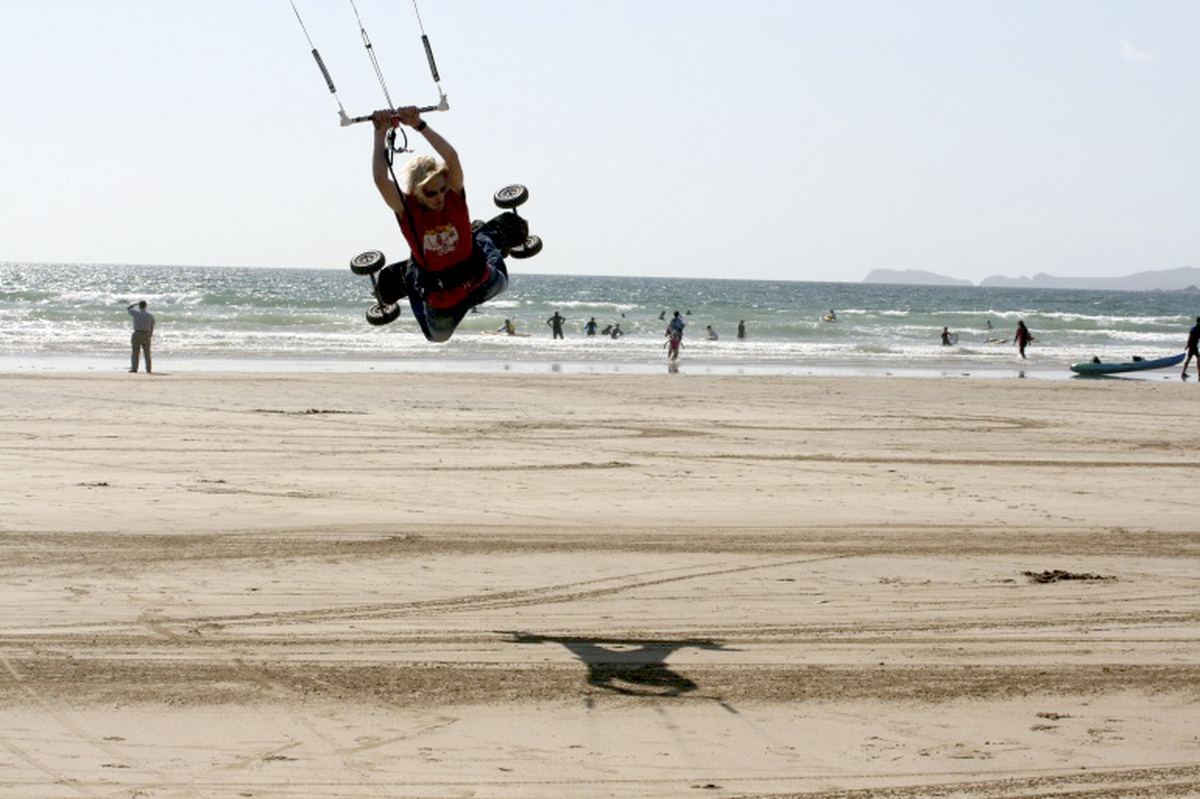 Kite Landboarding The Big Blue Experience Lets Go Out