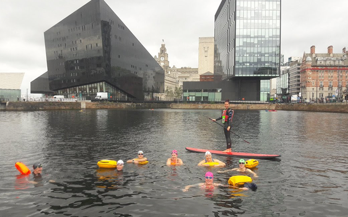 Open Water Swimming Liverpool Watersports Centre Lets Go Out