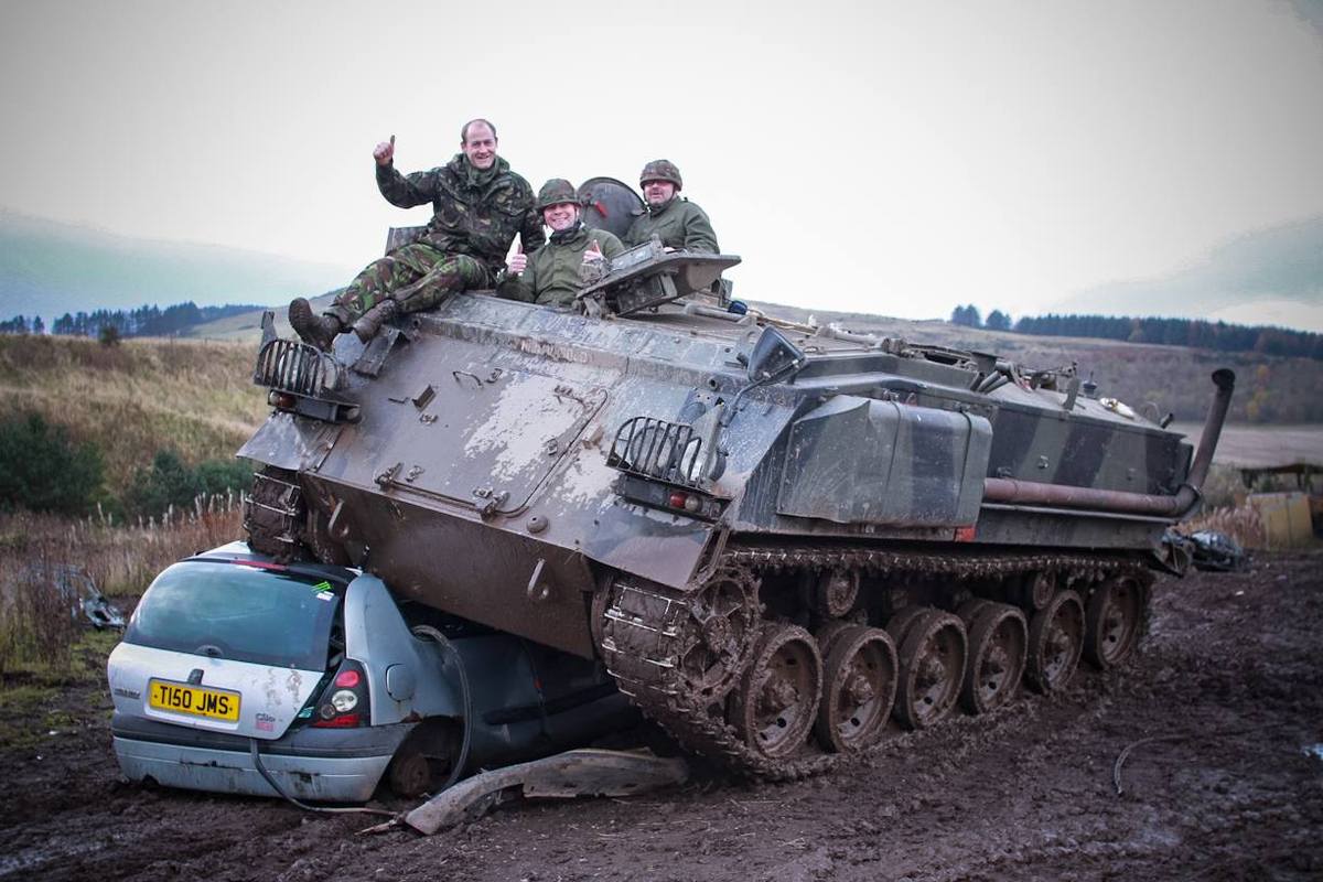 Tank Driving Scotland Lets Go Out