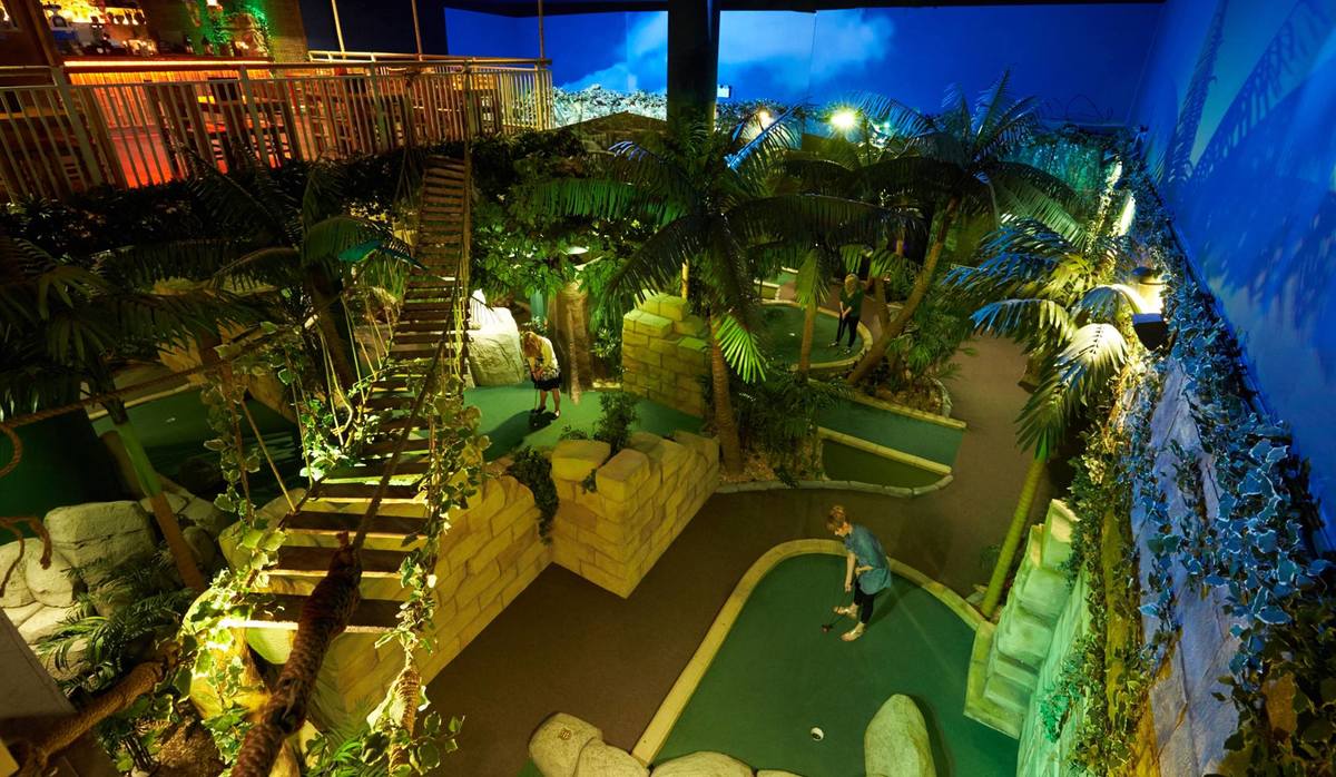 Adventure Golf The Lost City Adventure Golf Nottingham Lets Go Out
